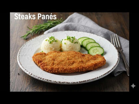 STEAK PANEE DE BOEUF 0.5KG
