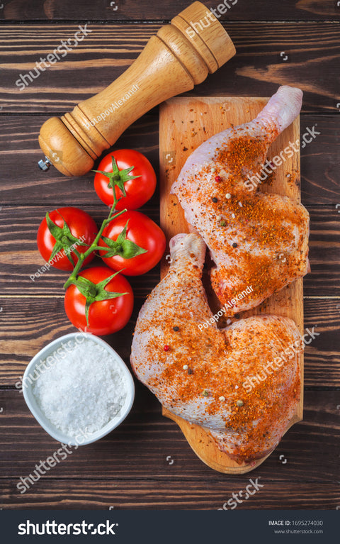 Cuisse de poulet marinée 500g halal