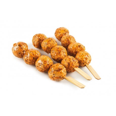 Brochette de boulettes marinées 0.5kg
